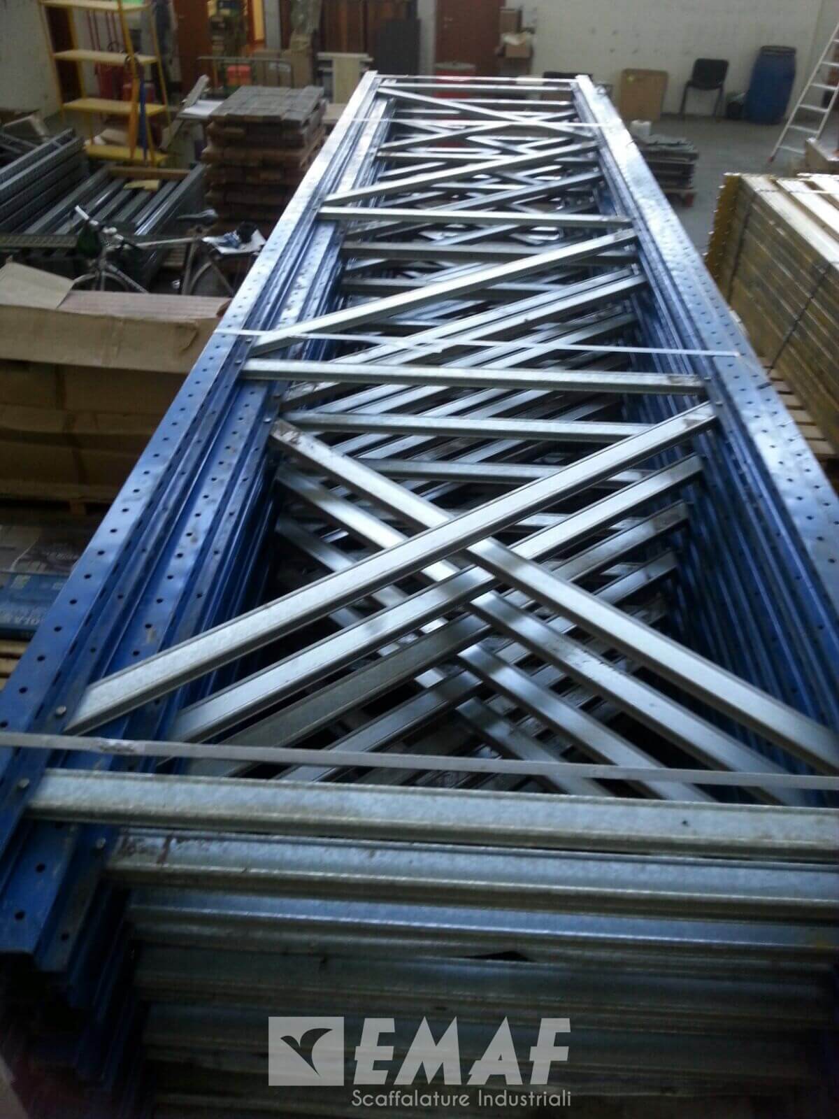 Portapallet usato scaffalatura industriale usata da 32 bancali ... Scaffalature con bancali