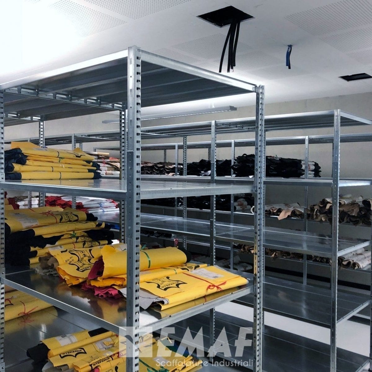 Portapallet non ritirato scaffalatura industriale nuova da 63 ... Scaffalature con bancali