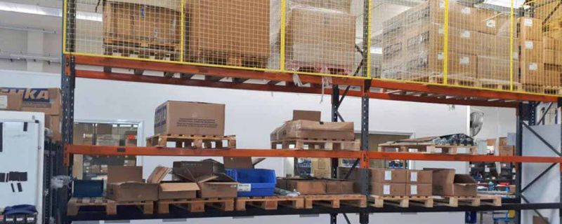 Pannelli di protezione in rete anticaduta installati a Pastrengo