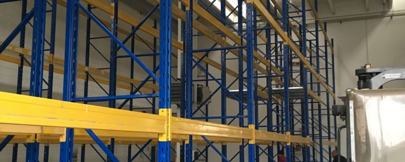 Portapallet usato ricondizionato alla Coop Life di Padova